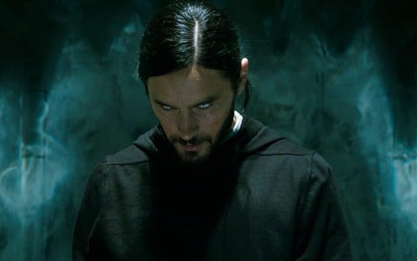 Jared Leto em cena de Morbius