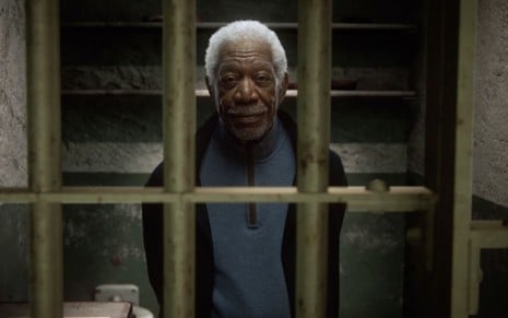 Morgan Freeman em foto promocional da série Grandes Fugas