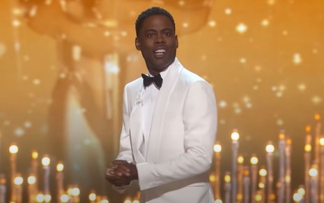 Chris Rock durante a apresentação do Oscar 2016