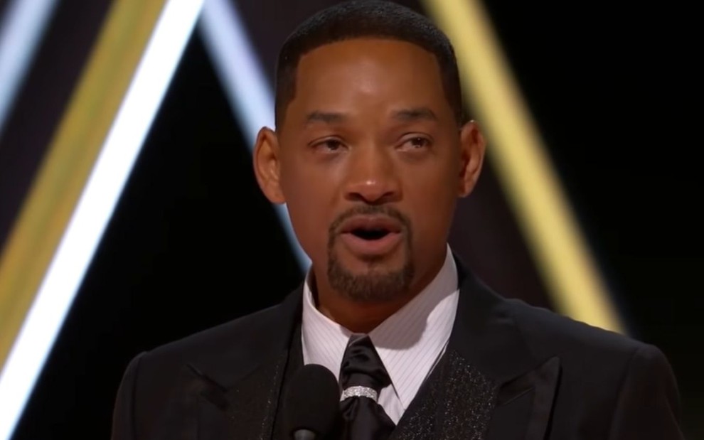 Will Smith discursa ao receber prêmio no Oscar 2022