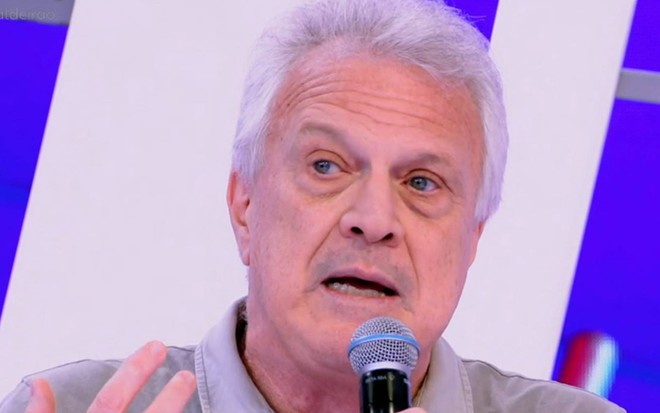 Foto do rosto de Pedro Bial