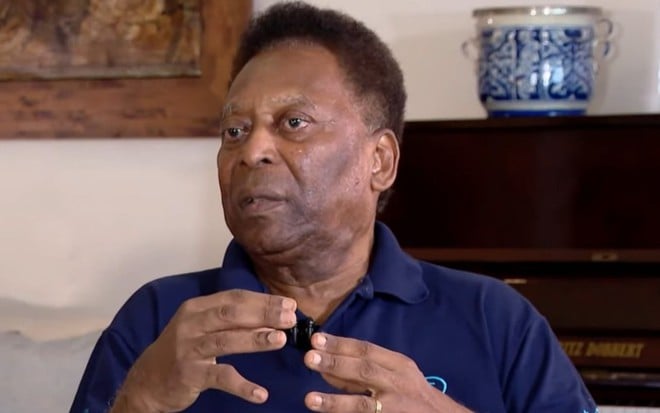 Pelé em entrevista à CNN Brasil