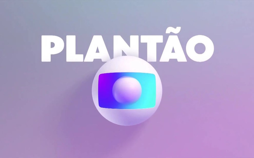 Imagem da vinheta do Plantão da Globo