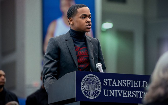 Michael Rainey Jr. em cena da série Power Book 2: Ghost