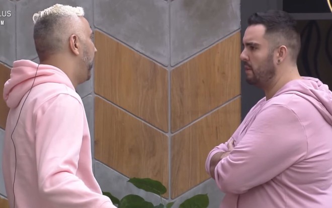 Imagem de Rodrigo Mila e Rogério Silva no Power Couple 6