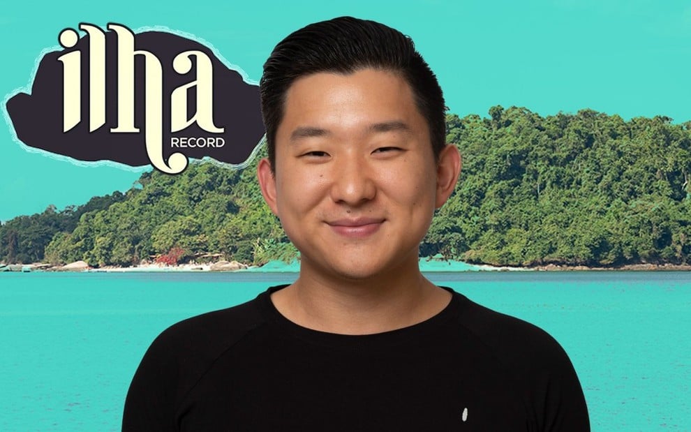 Pyong Lee em foto de divulgação de Ilha Record