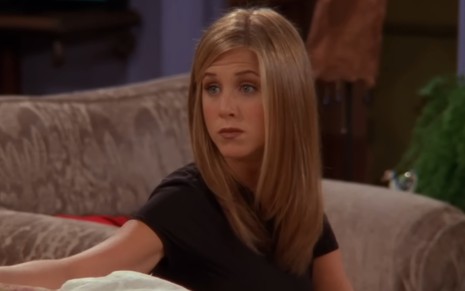 Rachel (Jennifer Aniston) em cena de Friends