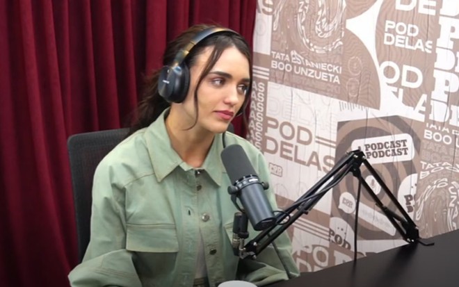 Rafa Kalimann em entrevista ao PodDelas
