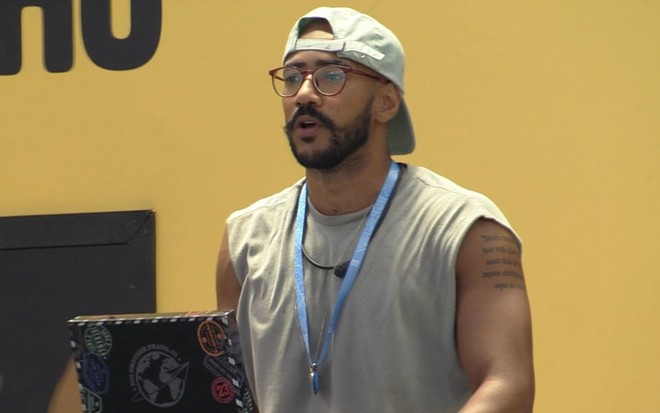 Ricardo Camargo na Prova do Anjo do BBB 23