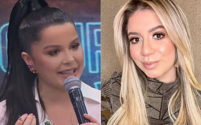 Maraisa ao lado de Marília Mendonça
