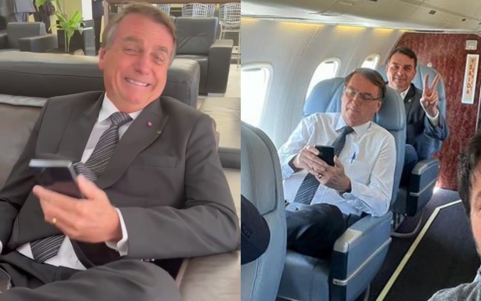 Jair Bolsonaro em vídeo compartilhado nas redes sociais