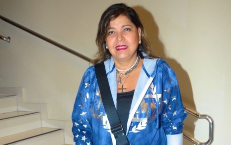 Roberta Miranda no Teatro Procópio Ferreira, em São Paulo, em fevereiro de 2020
