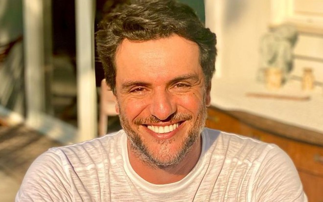 Rodrigo Lombardi em foto publicada nas redes sociais