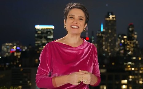 Sandra Annenberg na edição de sexta (28/4/2022) do Globo Repórter