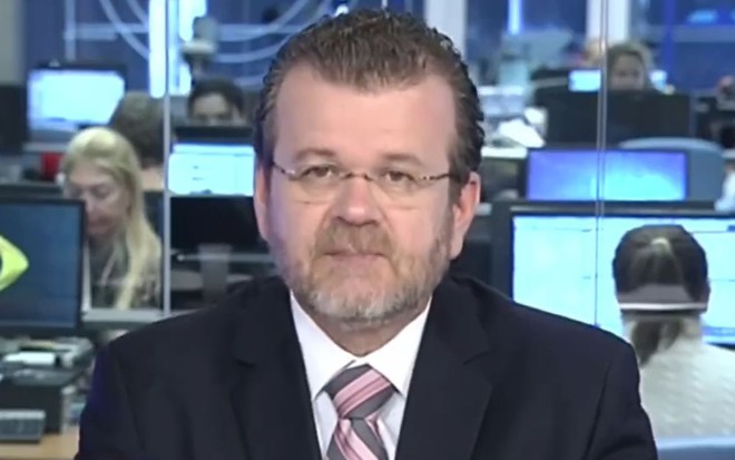Sergio Amaral em participação de programa da Band
