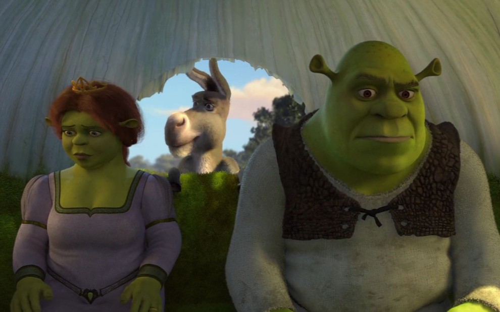 SHREK - Fiona e Burro