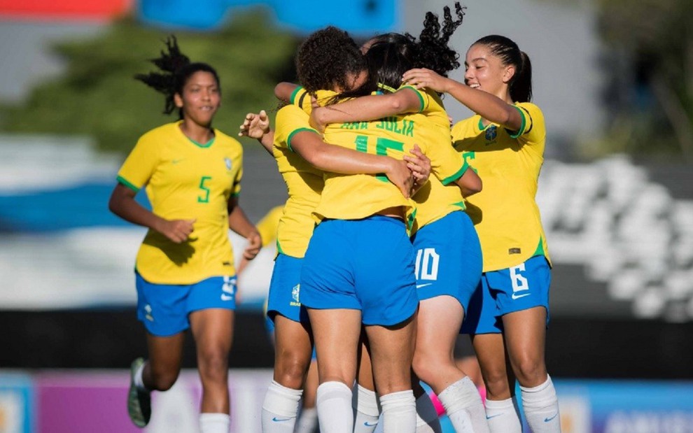 Brasil bate Argentina no Sul-Americano Sub-17 Feminino