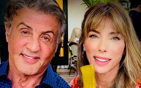 Sylvester Stallone e a ex-mulher, Jennifer Flavin