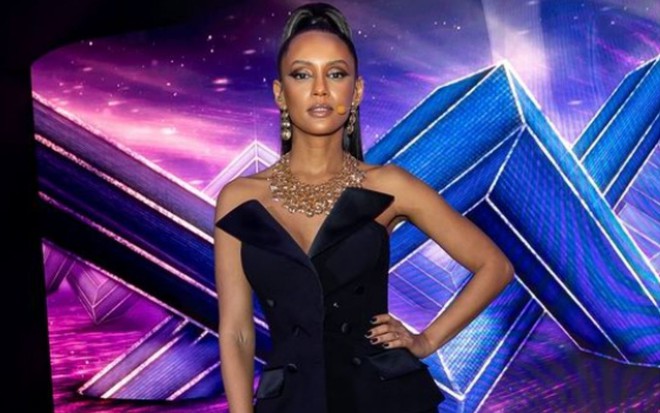 Taís Araujo em foto de divulgação da primeira temporada do The Masked Singer Brasil