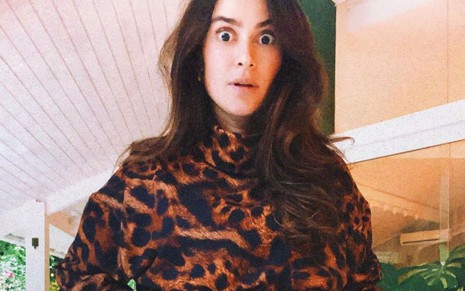 Thaila Ayala em publicidade para seu Instagram em outubro de 2021