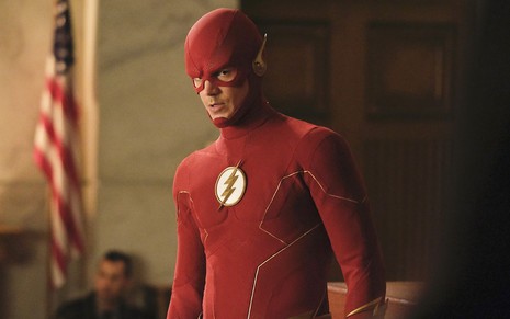 Grant Gustin em cena de The Flash