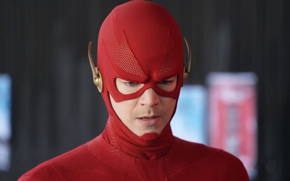 Grant Gustin em cena da 8ª temporada de The Flash