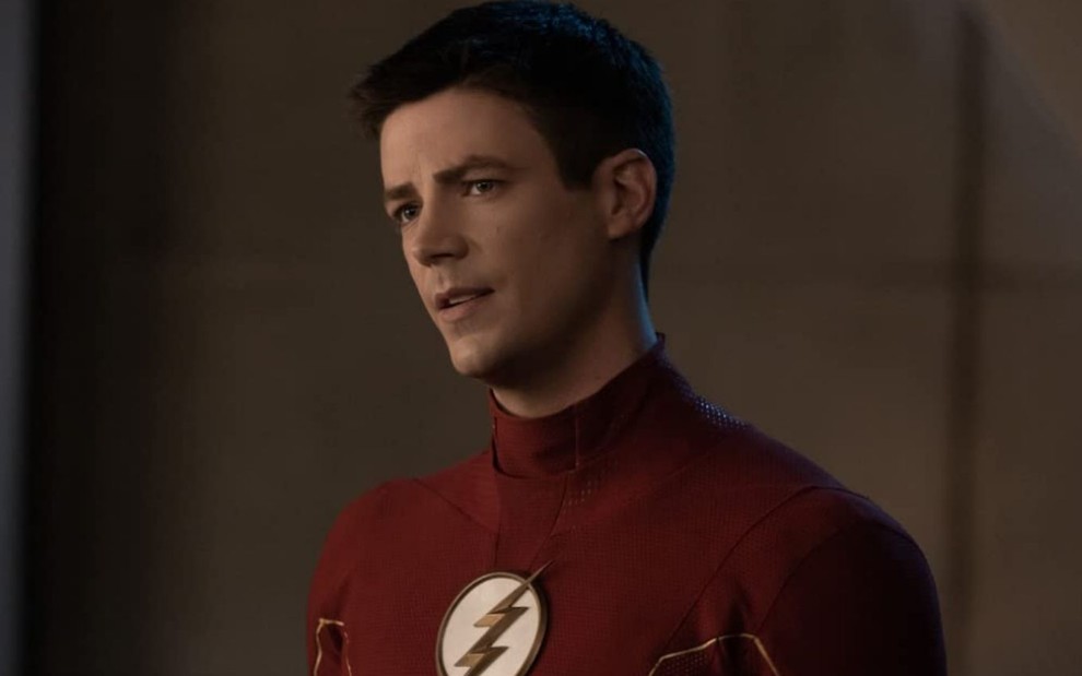 Grant Gustin em cena da 8ª temporada de The Flash