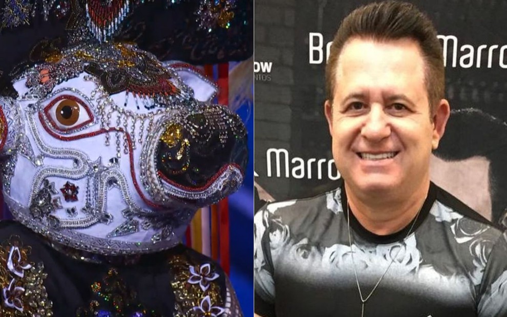 Marrone foi revelado como o Boi-Bumbá no The Masked Singer Brasil nesta terça-feira (31)