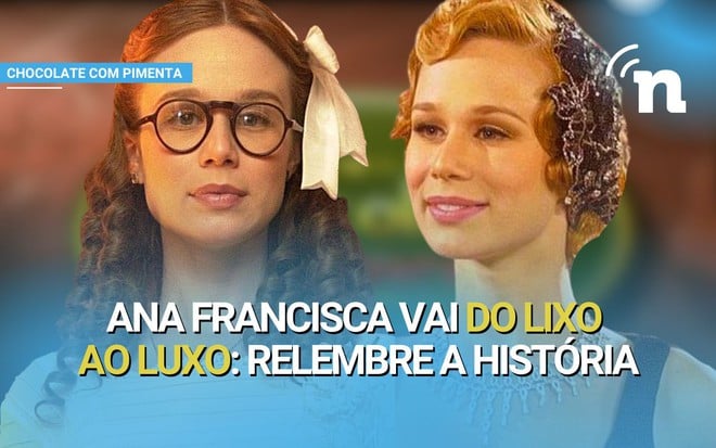 Mariana Ximenes é Ana Francisca na reprise de Chocolate com Pimenta que irá ao ar partir de 26 de setembro