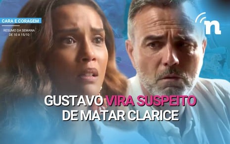 Gustavo vira suspeito de matar Clarice