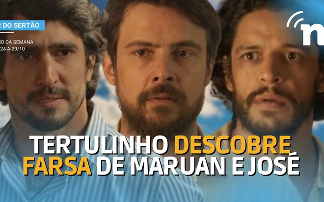 Tertulinho descobre segredo de Maruan e José