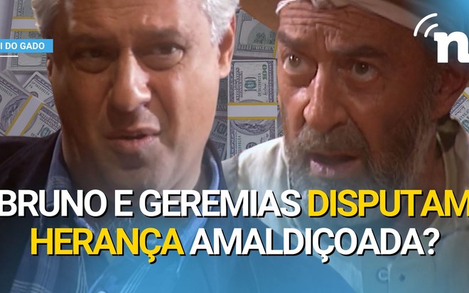 Bruno Mezenga (Antônio Fagundes) cobra parte da herança de Geremias Berdinazzi (Raul Cortez)