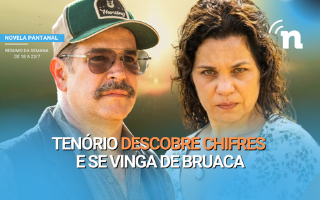 Tenório vai descobrir o caso de Bruaca e Alcides e decidirá levar Zuleica para o Pantanal