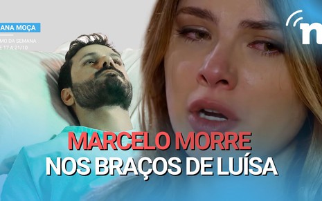 Luísa chora com morte de Marcelo após infecção do Hepta Vírus