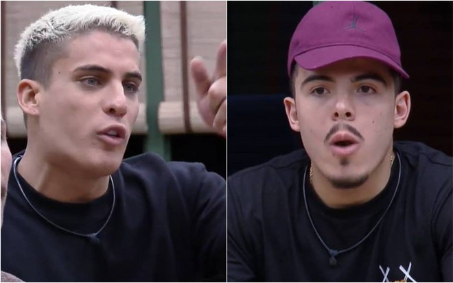 Montagem de fotos de Tiago Ramos e Thomaz Costa