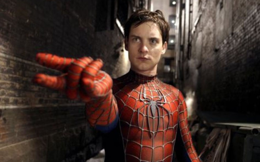 Tobey Maguire em cena de Homem-Aranha 2