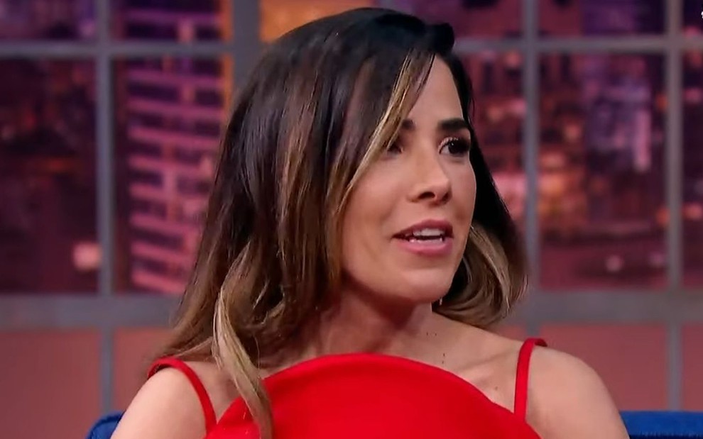 Wanessa Camargo em entrevista para o The Noite