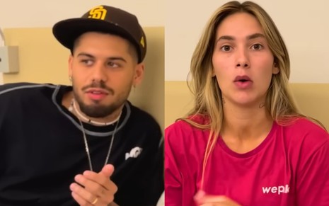 Zé Felipe e Virginia Fonseca em vídeo no YouTube