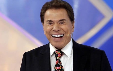 Foto do rosto de Silvio santos