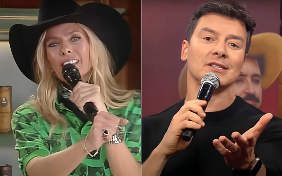 Galisteu e Faro na Record
