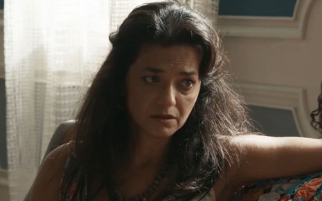 Ana Cecília Costa em cena da novela Renascer