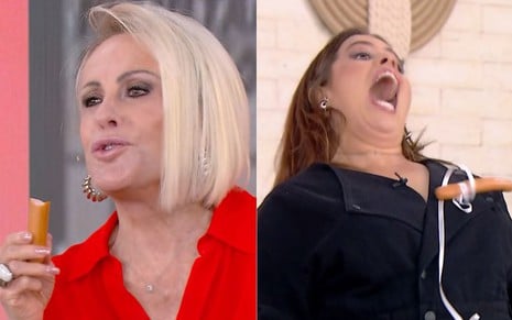 Ana Maria Braga e Tati Machado no Mais Você