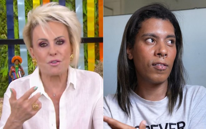 Ana Maria Braga e Thaís no Mais Você