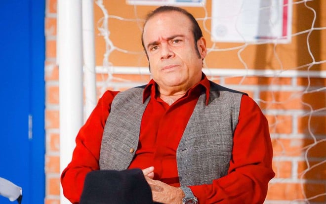 André Mattos em cena da novela A Infância de Romeu e Julieta