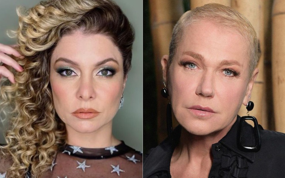 Bárbara Borges e Xuxa no Instagram