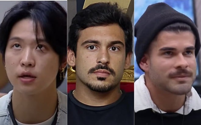 Cel, João Hadad e Lucas de Albú em A Grande Conquista 2