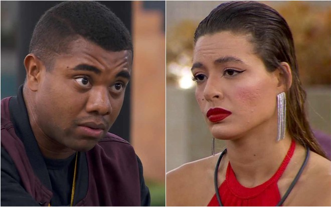 Montagem de Davi Brito e Beatriz Reis no BBB 24