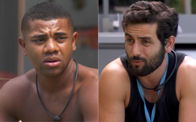 Montagem de Davi e Matteus no BBB 24