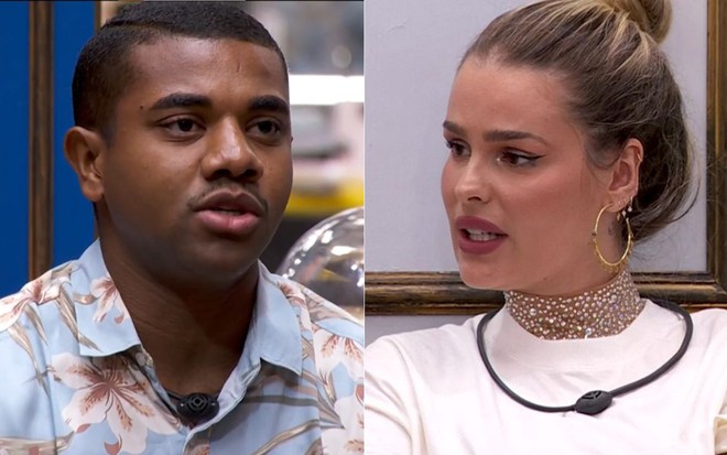 Davi Brito e Yasmin Brunet no BBB 24
