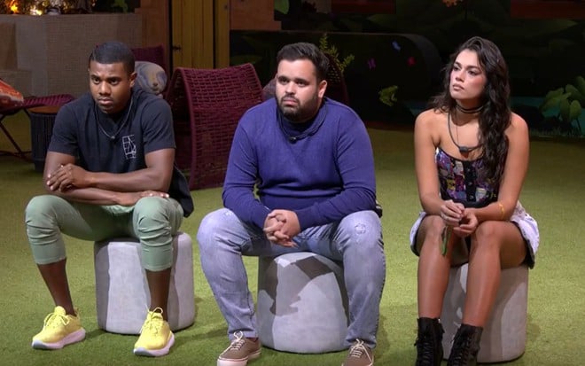 Davi, Michel e Alane no Sincerão do BBB 24